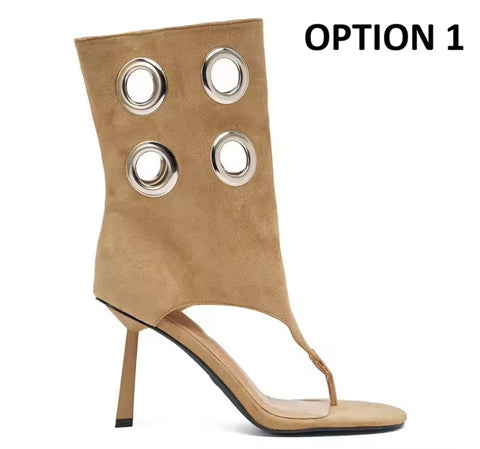 New Open Toes High Heel Cool Boots CODE: KAR5332