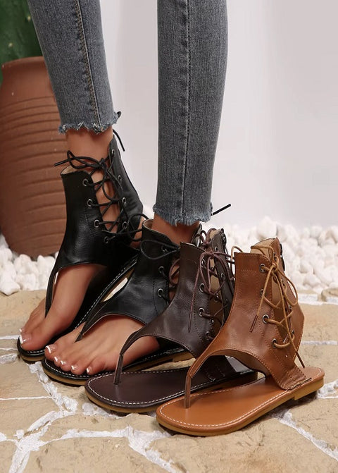 New Flip Flop Solid Flock Casual Sandals CODE: KAR5333