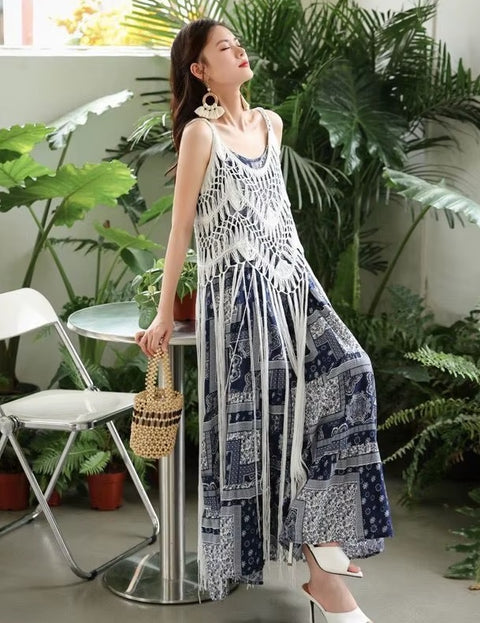 New Hollow Vest for Boho Tank top Bohemian Crop Top CODE: KAR5338