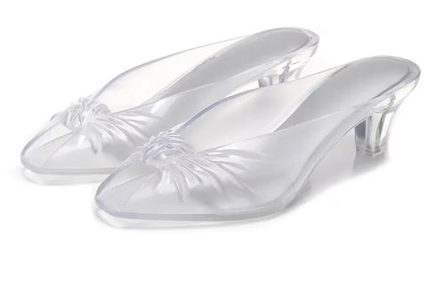 New Smoky Front Peep Toe Transparent Casual Party Sandals CODE: KAR5349