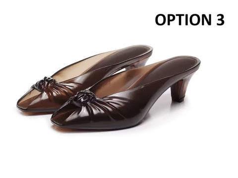 New Smoky Front Peep Toe Transparent Casual Party Sandals CODE: KAR5349