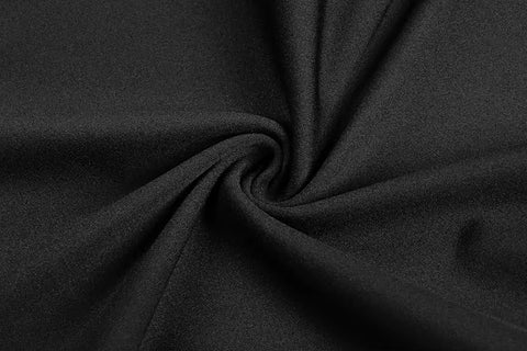 New Round Neck Mesh Splicing Midriff Cutout Long Dress CODE: KAR5365