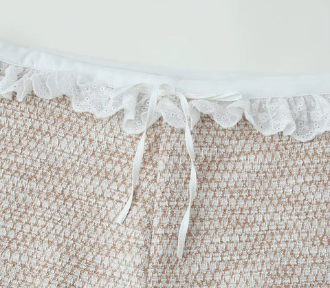 New Spaghetti Strap Splice Casual 2 Piece Set CODE: KAR5373