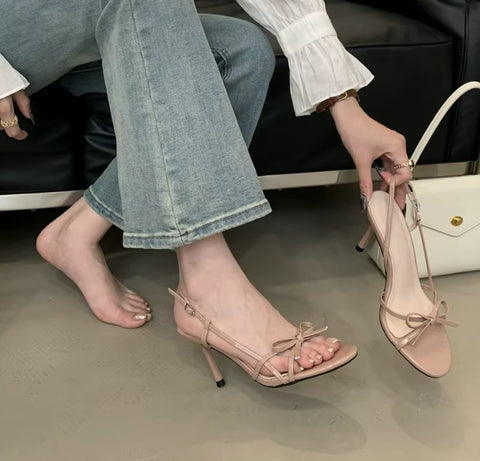 New Temperament Stiletto Sandals CODE: KAR5381