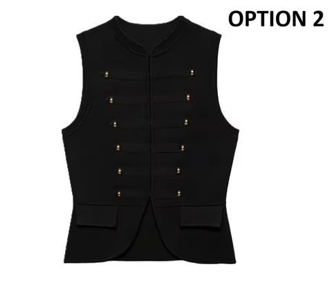 New Style Sleeveless Rope Vest Jacket CODE: KAR5395