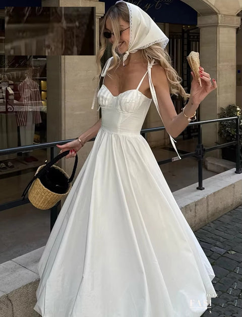 New Bornladies Balloon Sleeveless Big Swing Dress CODE: KAR5398