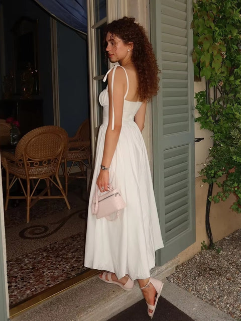 New Bornladies Balloon Sleeveless Big Swing Dress CODE: KAR5398