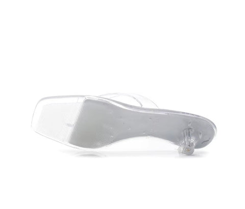 New Square Toe Kitten Heel Flip Flop CODE: KAR5406