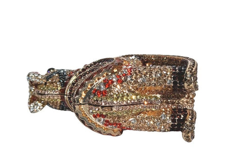 New rocking horse diamond-encrusted clutch bag CODE: KAR5410