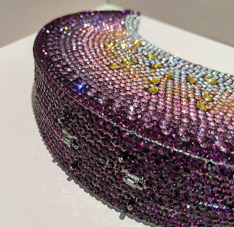New Moon Shaped Luxury Designer  Handbag CODE: KAR5411