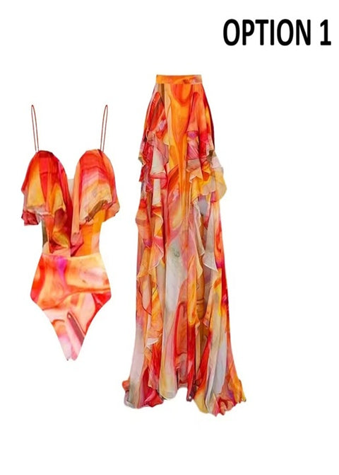 New Fashion Cutout One Piece Swimsuit Beachwear Bathing Suit CODE: KAR5417