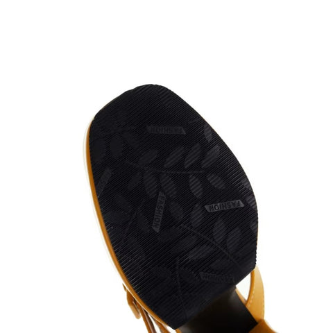 New Punk Goth Platform Buckle Sexy Lady Pumps High Heels Sandals CODE: KAR5422