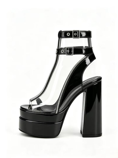 New Sexy Transparent Casual High Heels CODE: KAR5428
