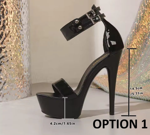 New Open-toe Party High Heels CODE: KAR5429