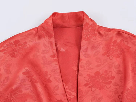 New Fashion Jacquard Cross Collar 2 Piece Set CODE: KAR5438