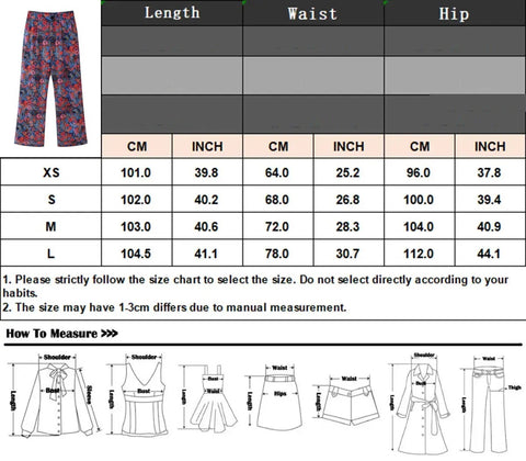 New Floral Print Pant Sets Bow Lace Up O Neck Shirts Top High Waist Trousers Suits CODE: KAR2974