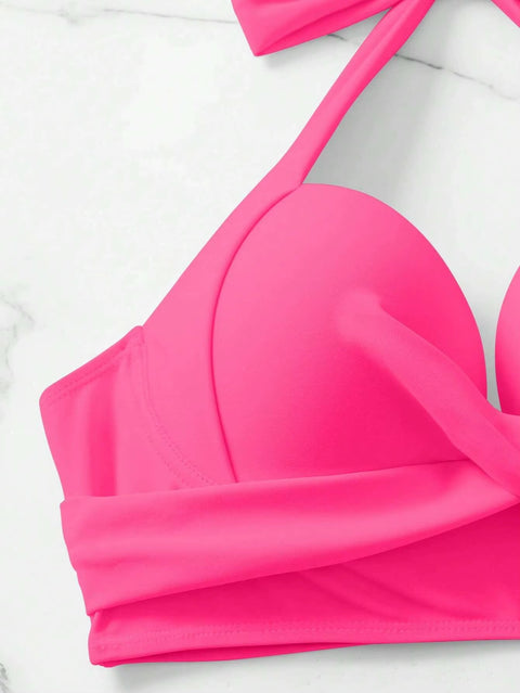 New Casual Fashion Gradient Up Three-Piece Bikini Swimwear CODE: KAR3722
