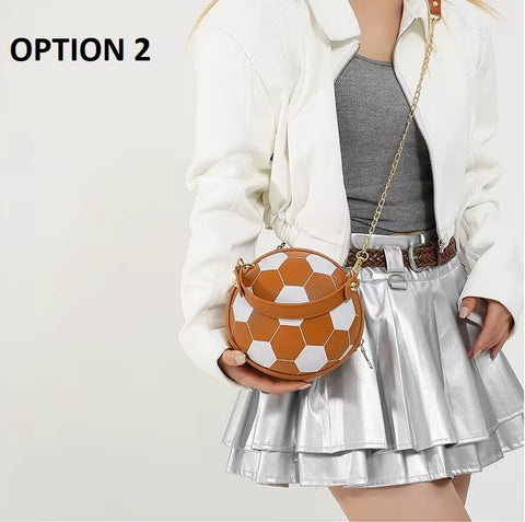Fashionable Personalized Basketball Shoulder Crossbody Bag CODE: KAR3731