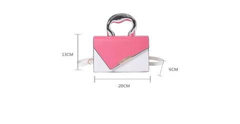 New All-Match European and American Personalized Portable Messenger Bag CODE : KAR3732