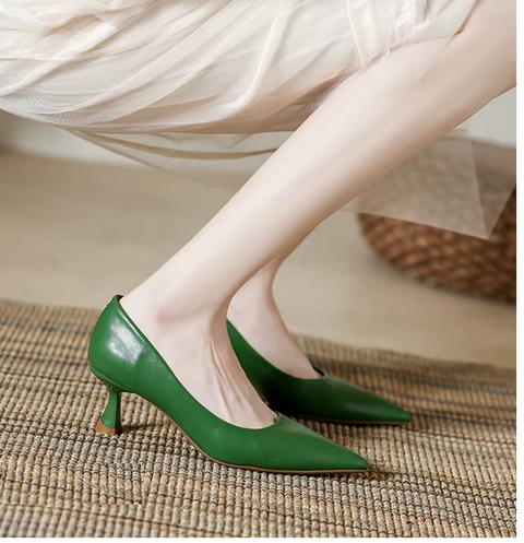 New Fashion High Heels Pointed Toe Pumps Elegant Shoes CODE: KAR3743