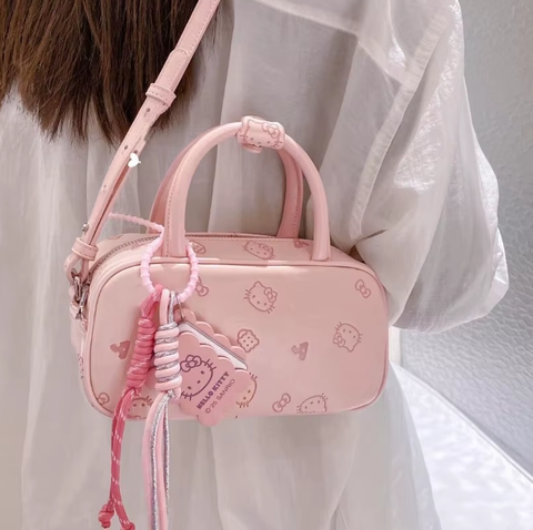 New Pattern Cute Underarm Cartoon Printing Magnetic Buckle Inclined Shoulder Bag CODE: KAR3753