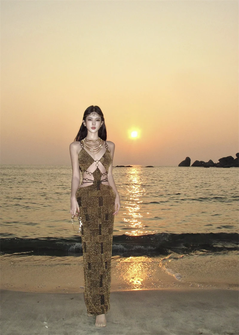 New Sexy Dating skinny-looking Style Deluxe Bathing Spa Vacation Swimwear CODE: KAR3770