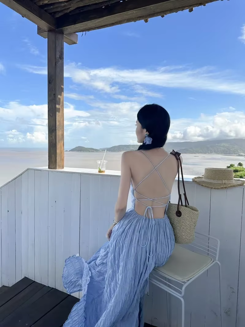New Backless Sexy Long Dress CODE: KAR3774