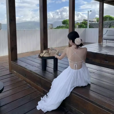 New Backless Sexy Long Dress CODE: KAR3774