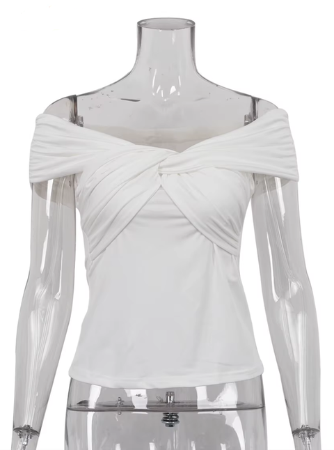 New Sexy V-Neck Short Sleeve Shirt Elegant Slim Chic Top CODE: KAR3777