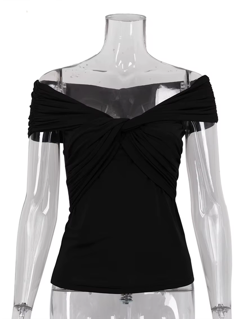 New Sexy V-Neck Short Sleeve Shirt Elegant Slim Chic Top CODE: KAR3777