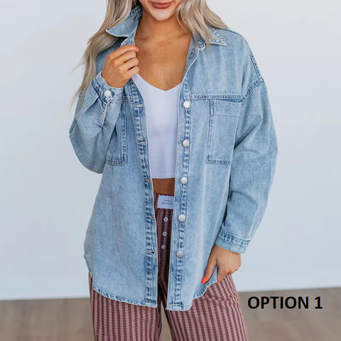 New Casual Long Sleeve Button Shirt CODE: KAR3819