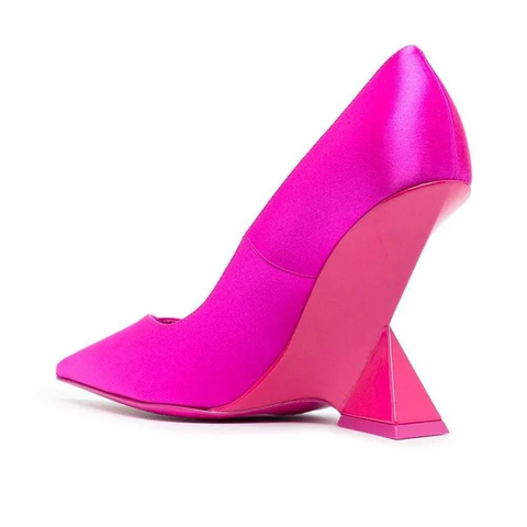 New Designer Patent Pointed Toe Sling back Shallow Shoes CODE: KAR3833