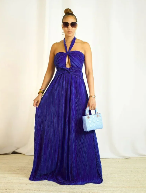 New Summer Autumn Maxi Traditional Clothing Fairy Long Dress CODE: KAR3842