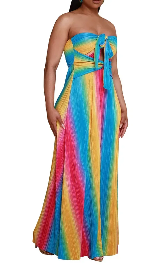 New Summer Autumn Maxi Traditional Clothing Fairy Long Dress CODE: KAR3842