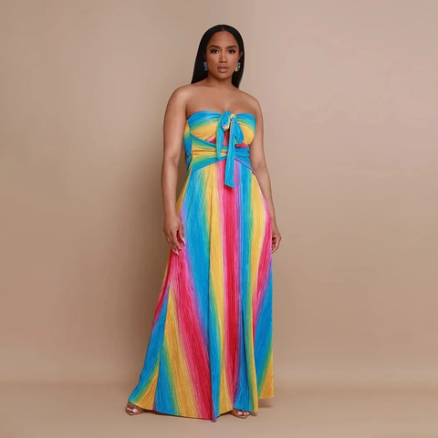 New Summer Autumn Maxi Traditional Clothing Fairy Long Dress CODE: KAR3842