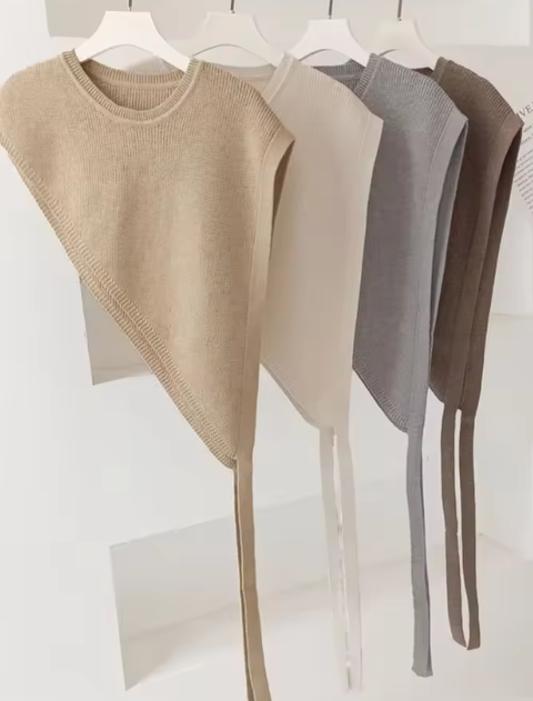 New Spring and Fall Fashion Triangle Shawl Folding Wear Top CODE: KAR3847