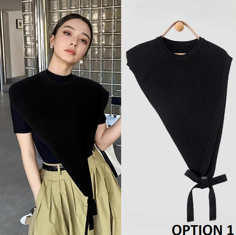 New Spring and Fall Fashion Triangle Shawl Folding Wear Top CODE: KAR3847