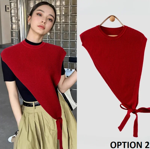 New Spring and Fall Fashion Triangle Shawl Folding Wear Top CODE: KAR3847