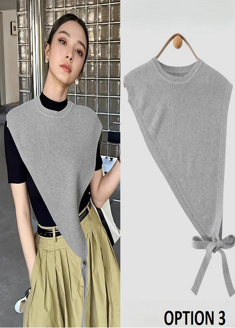 New Spring and Fall Fashion Triangle Shawl Folding Wear Top CODE: KAR3847