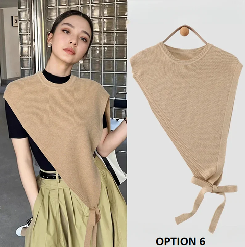 New Spring and Fall Fashion Triangle Shawl Folding Wear Top CODE: KAR3847