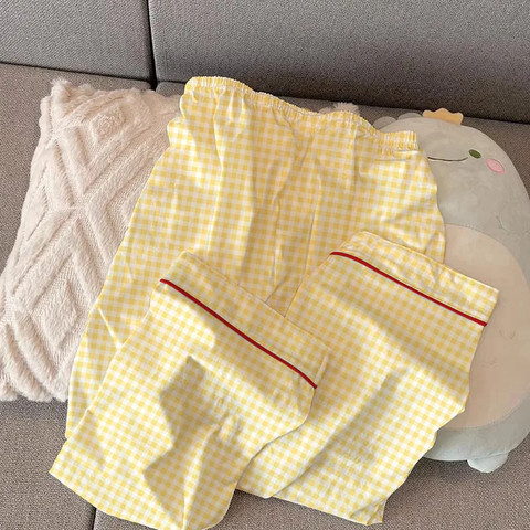 New Loungewear Lapel Long Sleeve Nightwear CODE: KAR3850