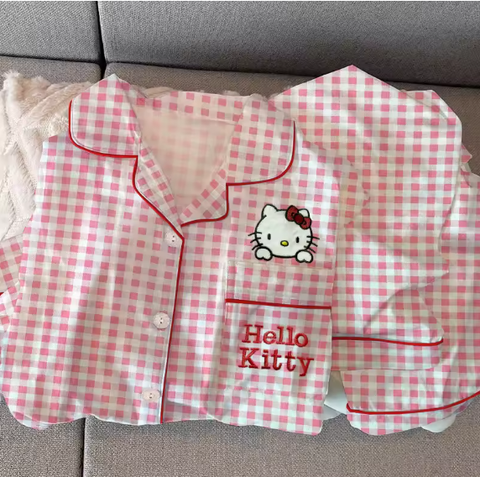 New Loungewear Lapel Long Sleeve Nightwear CODE: KAR3850