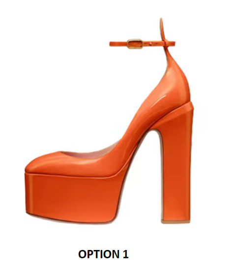 New Super Patent Pumps Round Toe High Heels CODE: KAR3855