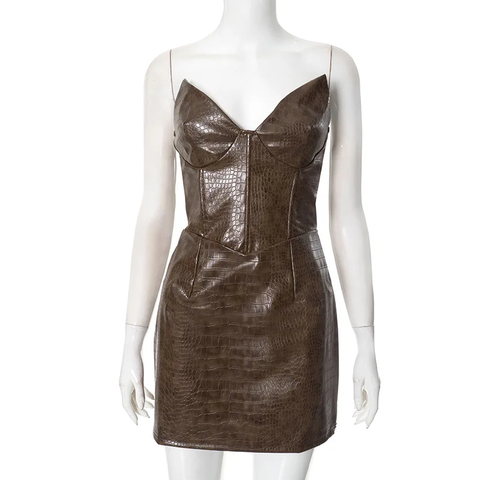 New Summer Sexy Waist Curvy Strapless Short Dress CODE: KAR3856