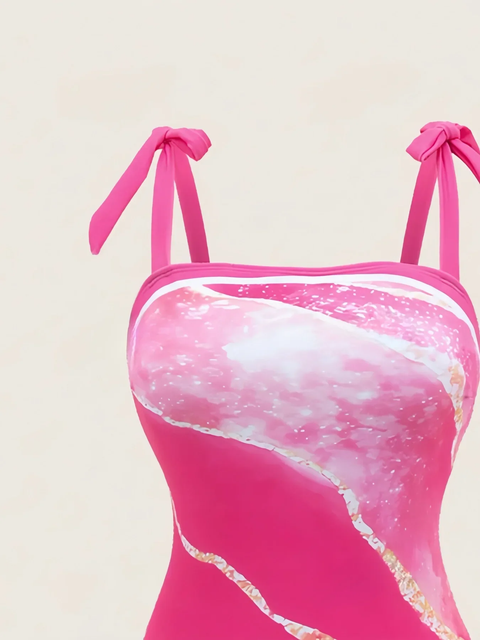 New Casual Elegant Comfortable Swimsuit Two-Piece Set CODE: KAR3860