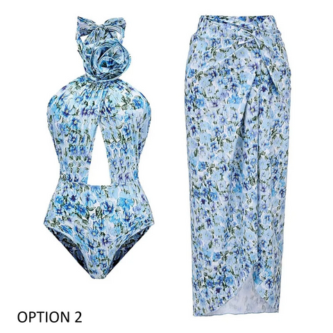New Sexy High Waist Swimwear Set CODE: KAR3877