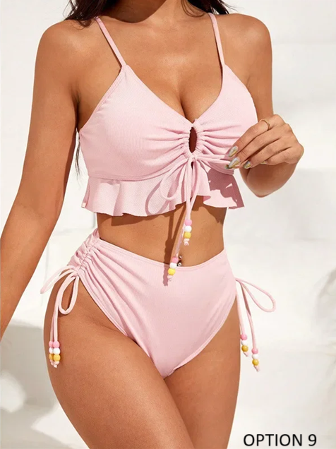 New High-Waist Bikini Swimsuit  CODE: KAR3886