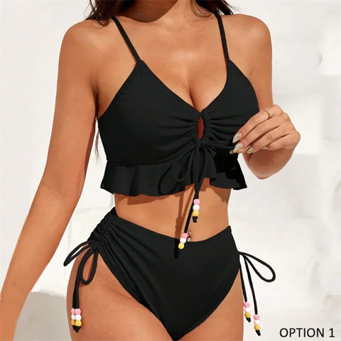 New High-Waist Bikini Swimsuit  CODE: KAR3886