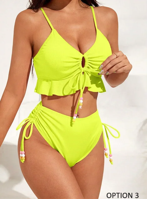 New High-Waist Bikini Swimsuit  CODE: KAR3886