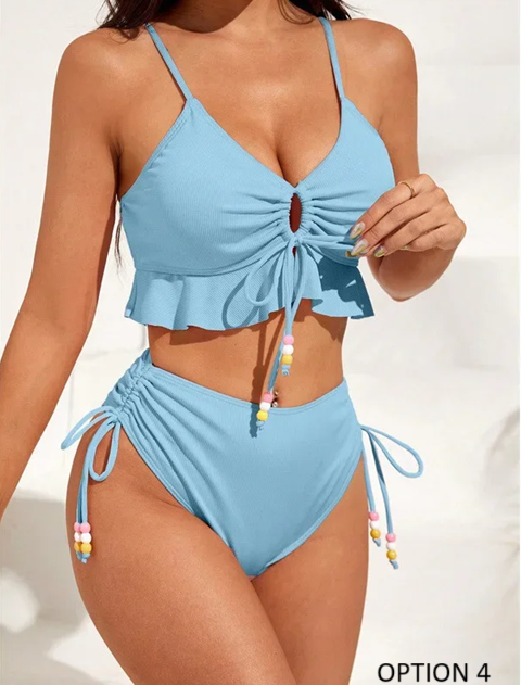 New High-Waist Bikini Swimsuit  CODE: KAR3886